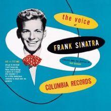 The voice of Frank Sinatra