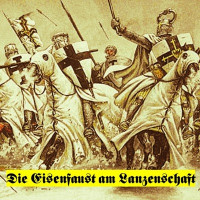 Die Eisenfaust am Lanzenschaft